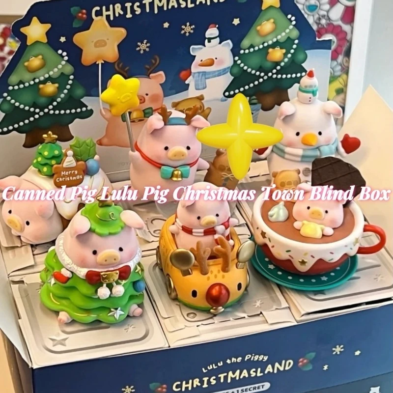Canned pig Classic Third Generation LuluPig ChristmasTown Trendy Series Festive Cuties BlindBox Figure Adorable Decoration Gift
Canned pig Classic Third Generation LuluPig ChristmasTown Trendy Series Festive Cuties BlindBox Figure Adorable Decoration Gift
