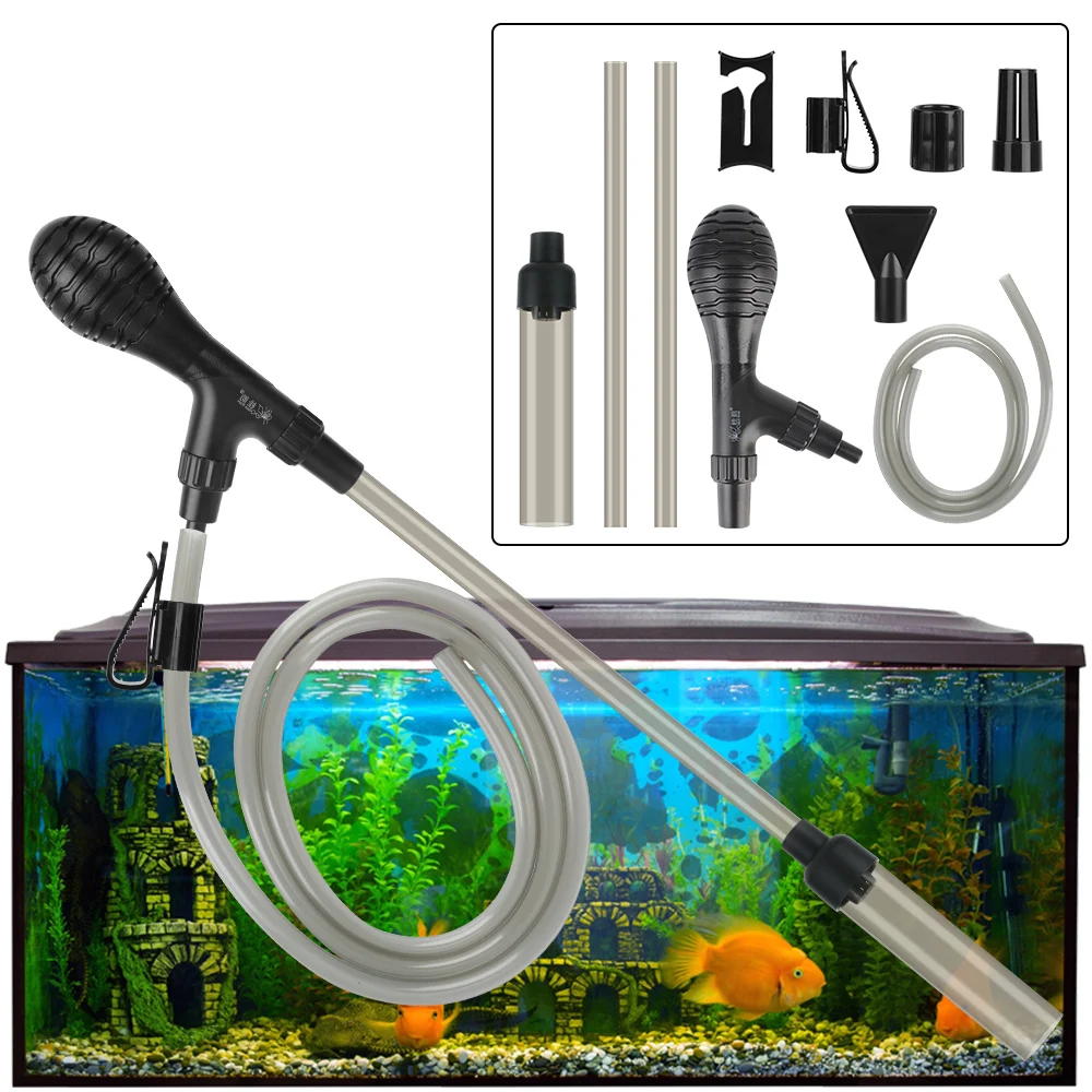 Water Flow Regulate Siphon for Fish Tank Gravel Cleaner Manual Water Filter Pump Aquarium Water Change Pump Cleaning Tool
Water Flow Regulate Siphon for Fish Tank Gravel Cleaner Manual Water Filter Pump Aquarium Water Change Pump Cleaning Tool