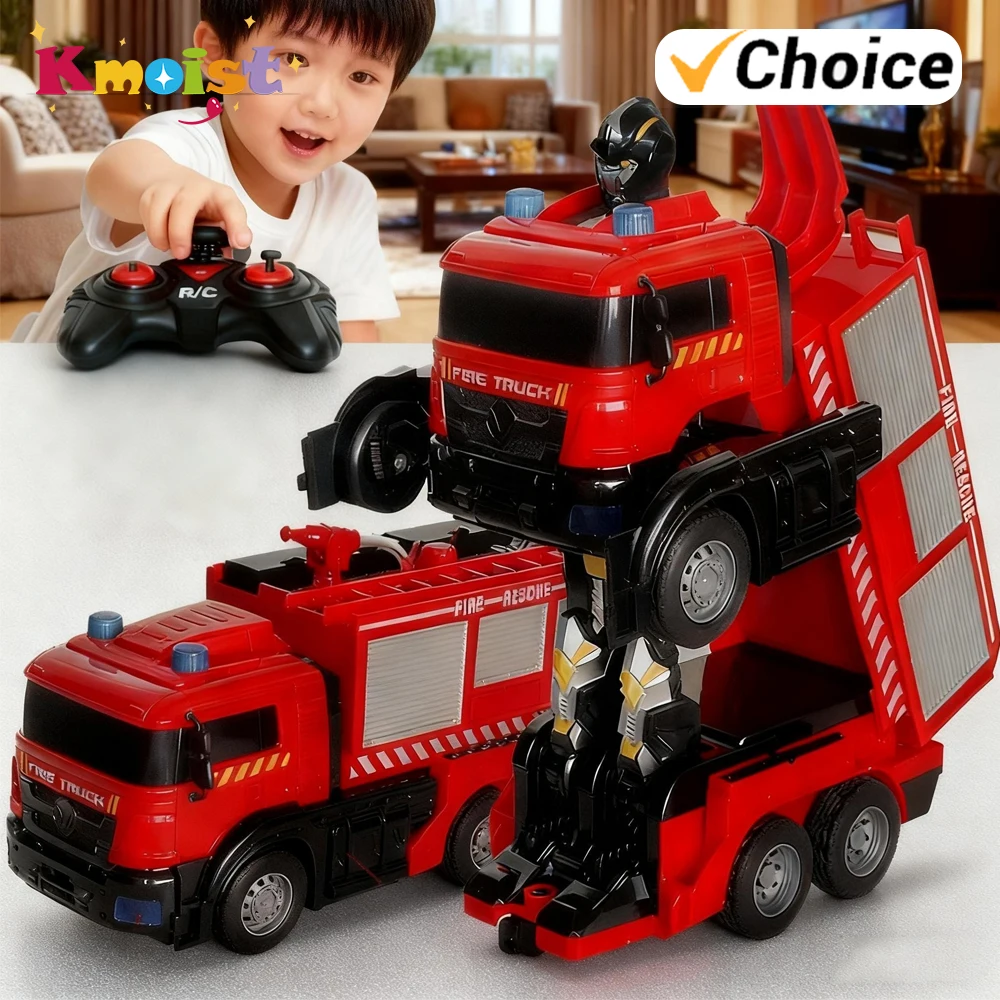 Fire Truck RC car Transformation Robot Vehicle Light Action Toy Engine Excavator Construction Toys for Boys Kids Christmas Gifts
Fire Truck RC car Transformation Robot Vehicle Light Action Toy Engine Excavator Construction Toys for Boys Kids Christmas Gifts