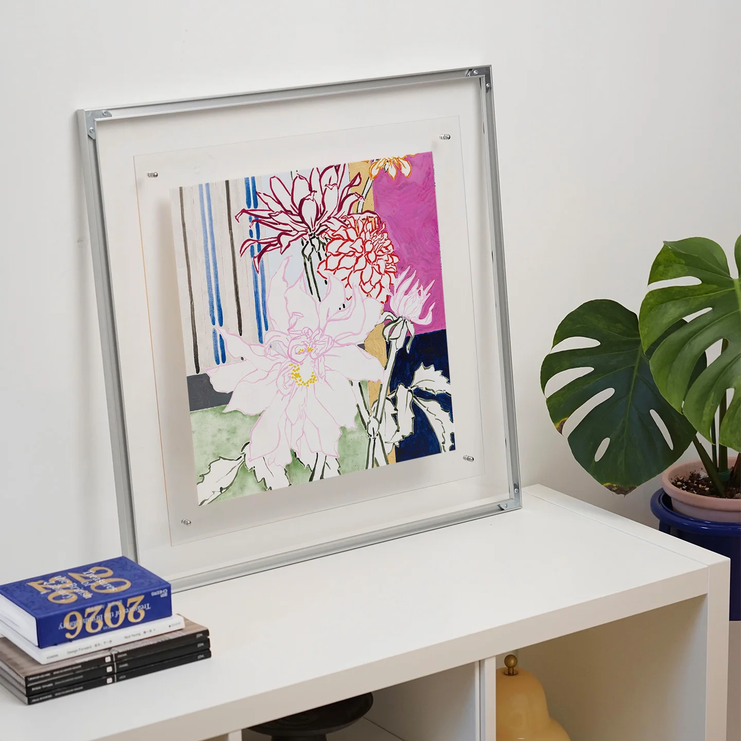 Vintage Mixed Media Botanical Wall Print, Abstract Color Block Peony Floral Canvas Art, Multicolor Pastel Flower Decor for Apart
Vintage Mixed Media Botanical Wall Print, Abstract Color Block Peony Floral Canvas Art, Multicolor Pastel Flower Decor for Apart