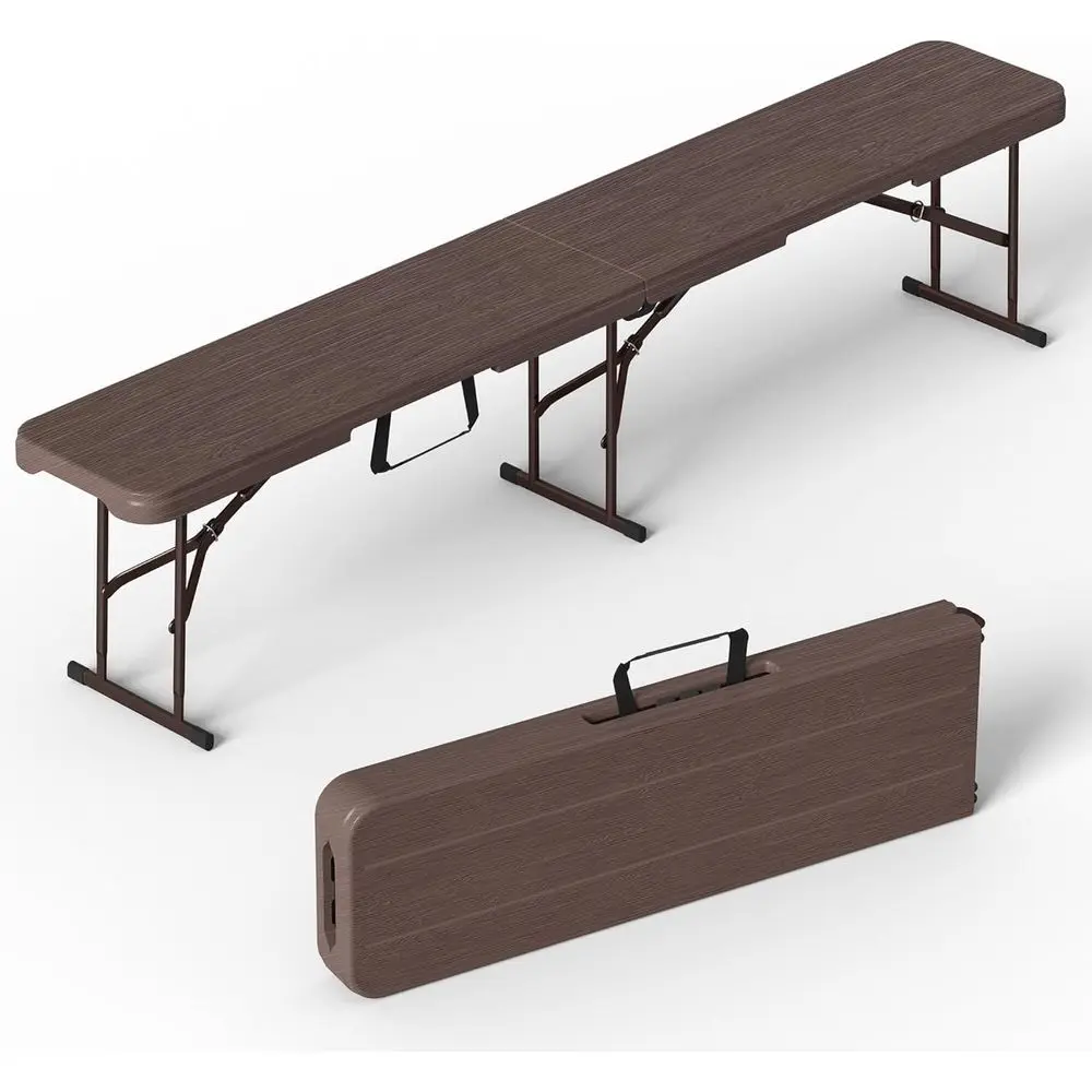 Портативная складная пластиковая скамья для пикника, коричневая, подходит для обедов на открытом воздухе, кемпинга и встреч в саду, 1 шт.
Портативная складная пластиковая скамья для пикника, коричневая, подходит для обедов на открытом воздухе, кемпинга и встреч в саду, 1 шт.