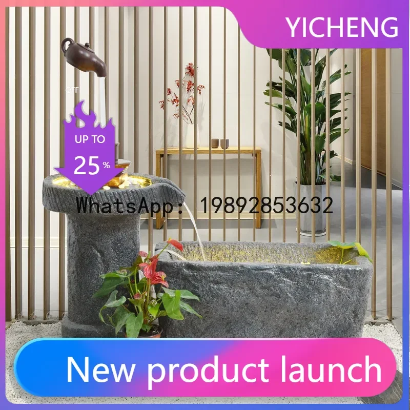 LYY Pastoral Stone Mill Landscape Rockery Water Fountain Circulating Water Feature Garden Decoration Resin Ornament
LYY Pastoral Stone Mill Landscape Rockery Water Fountain Circulating Water Feature Garden Decoration Resin Ornament