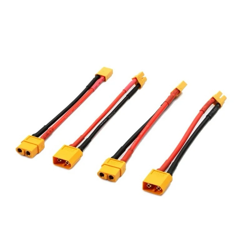 XT60 to XT30 plug conversion cable For RC Lipo Battery Rc Drone Airplane Accessories Extend charging connection cable 14/16AWG
XT60 to XT30 plug conversion cable For RC Lipo Battery Rc Drone Airplane Accessories Extend charging connection cable 14/16AWG