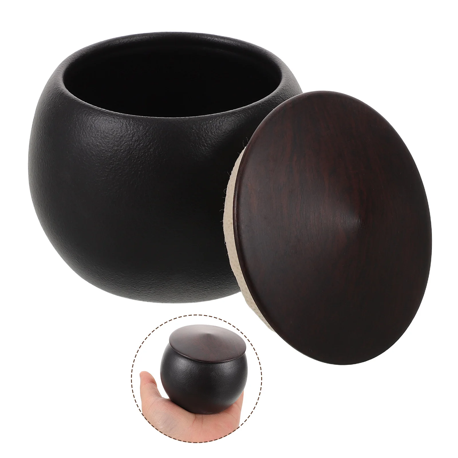 Mini Airtight Ceramic Tea Canister Portable Small Storage Jar for Loose Tea Coffee Matcha Spices Ceramic Jar Small Canister
Mini Airtight Ceramic Tea Canister Portable Small Storage Jar for Loose Tea Coffee Matcha Spices Ceramic Jar Small Canister