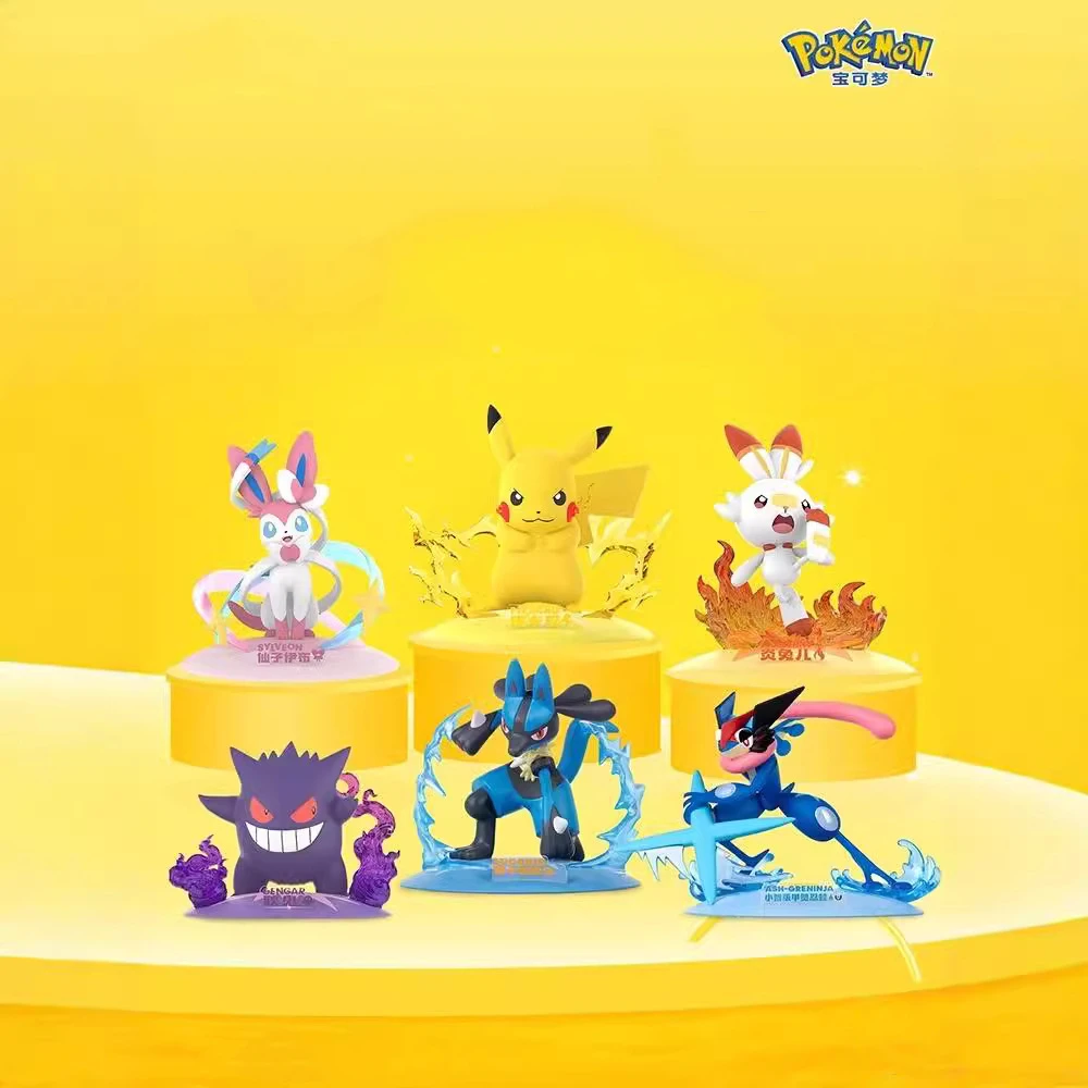 Pokemon Peripherals Pikachu Gengar Sylveon Gyarados Slowpoke Lucario Model Doll Action Figure Birthday Gift
Pokemon Peripherals Pikachu Gengar Sylveon Gyarados Slowpoke Lucario Model Doll Action Figure Birthday Gift