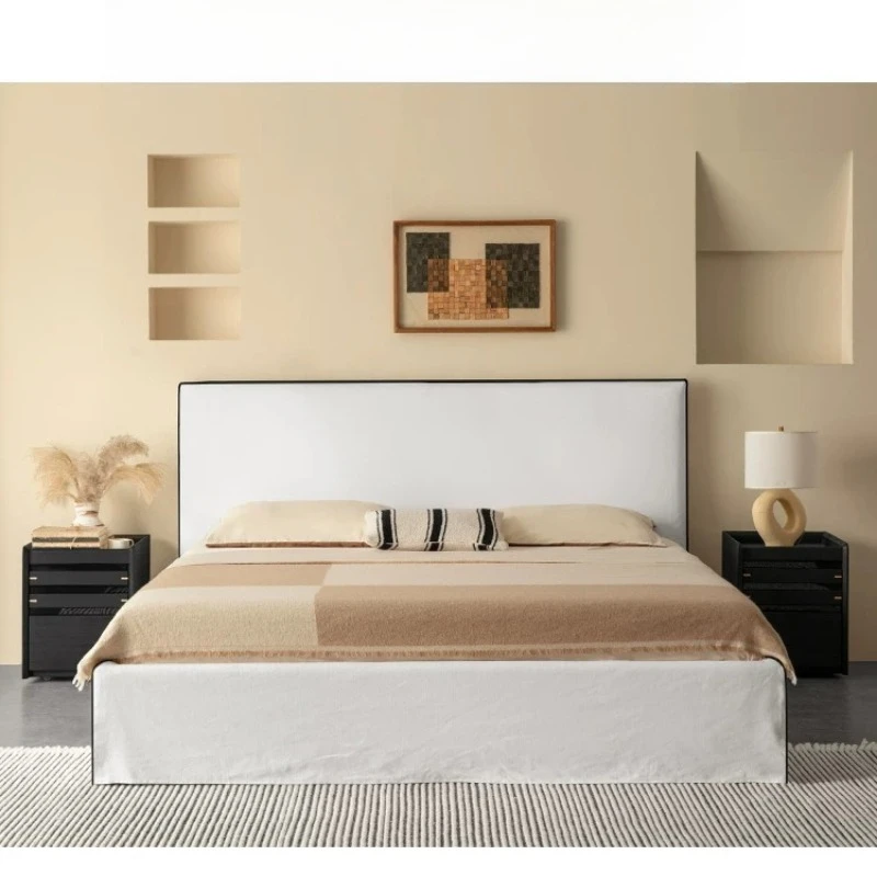 LH modern simple linen removable washable high backrest fabric soft bag bed
LH modern simple linen removable washable high backrest fabric soft bag bed