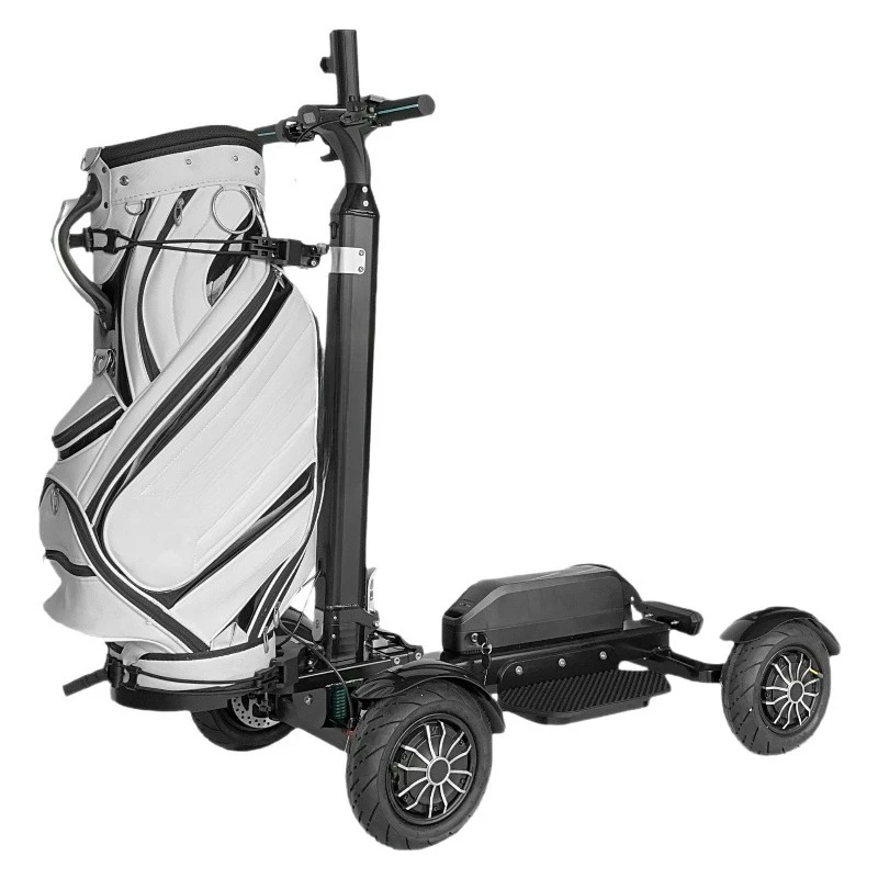 Four-wheel electric golf cart scooter can play 18 holes
Four-wheel electric golf cart scooter can play 18 holes