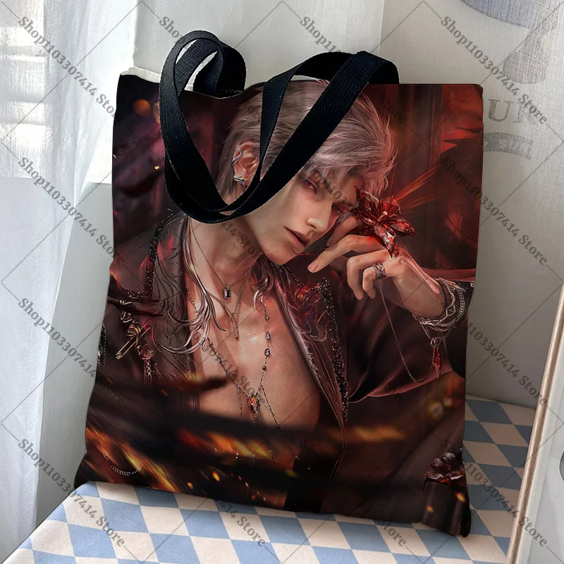 Game Love and Deep Space Anime Canvas Tote Bag Xavier Zayne Rafayel Sylus Caleb Printed Handbags Fashion Cute Storage Pouch Gift
Game Love and Deep Space Anime Canvas Tote Bag Xavier Zayne Rafayel Sylus Caleb Printed Handbags Fashion Cute Storage Pouch Gift