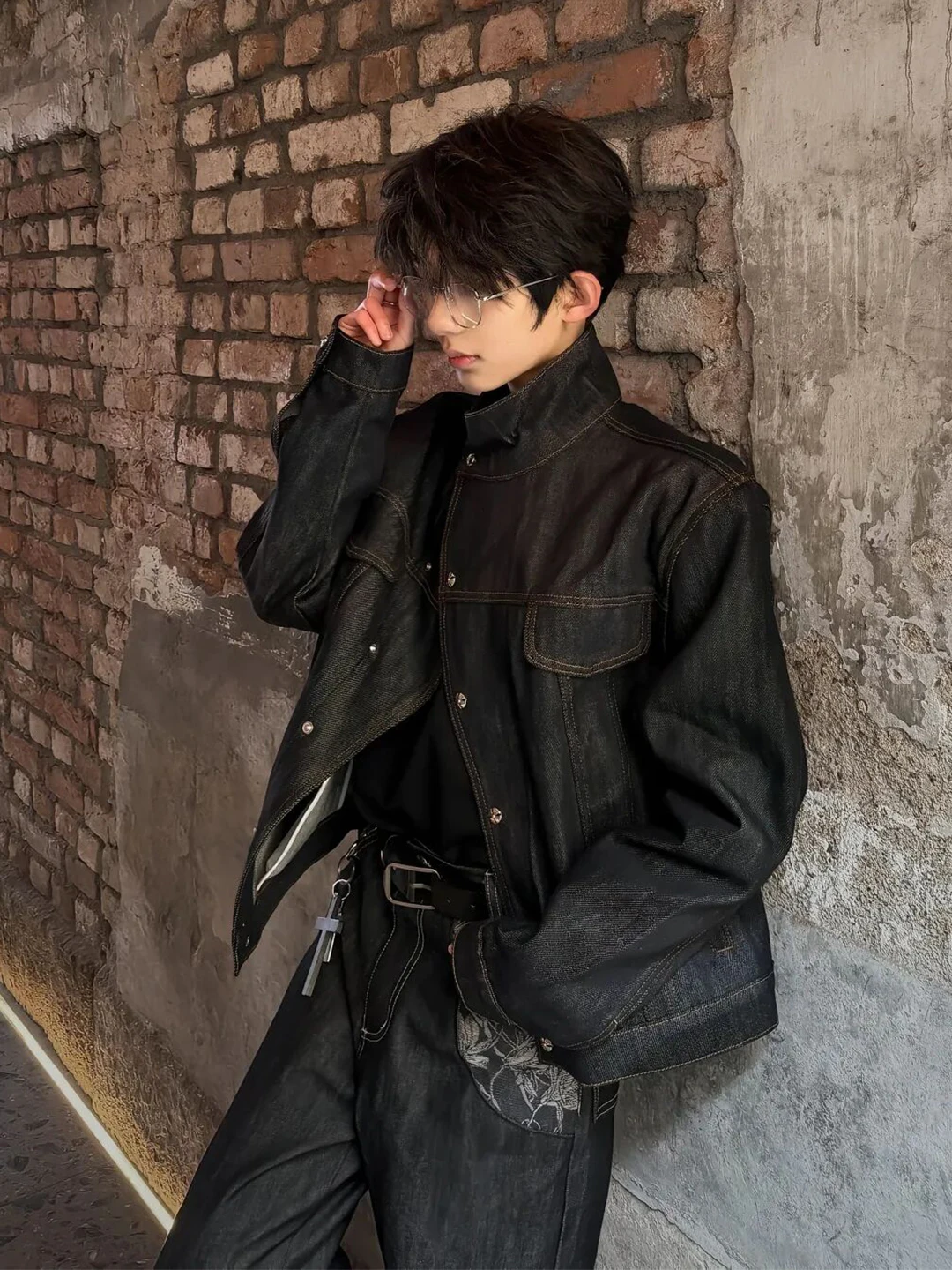 Bla Original Denim ort Jaet Men's Spring American High Street oulder Length Baseball Sle Cleanfit Jeans Jaet
Bla Original Denim ort Jaet Men's Spring American High Street oulder Length Baseball Sle Cleanfit Jeans Jaet