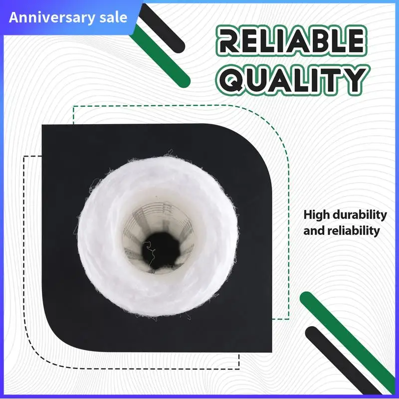 ABPP-6Pcs 5 Micrometre String Wound Water Filter Universal Whole House Replacement Cartridge Sediment Filters 10Inch
ABPP-6Pcs 5 Micrometre String Wound Water Filter Universal Whole House Replacement Cartridge Sediment Filters 10Inch