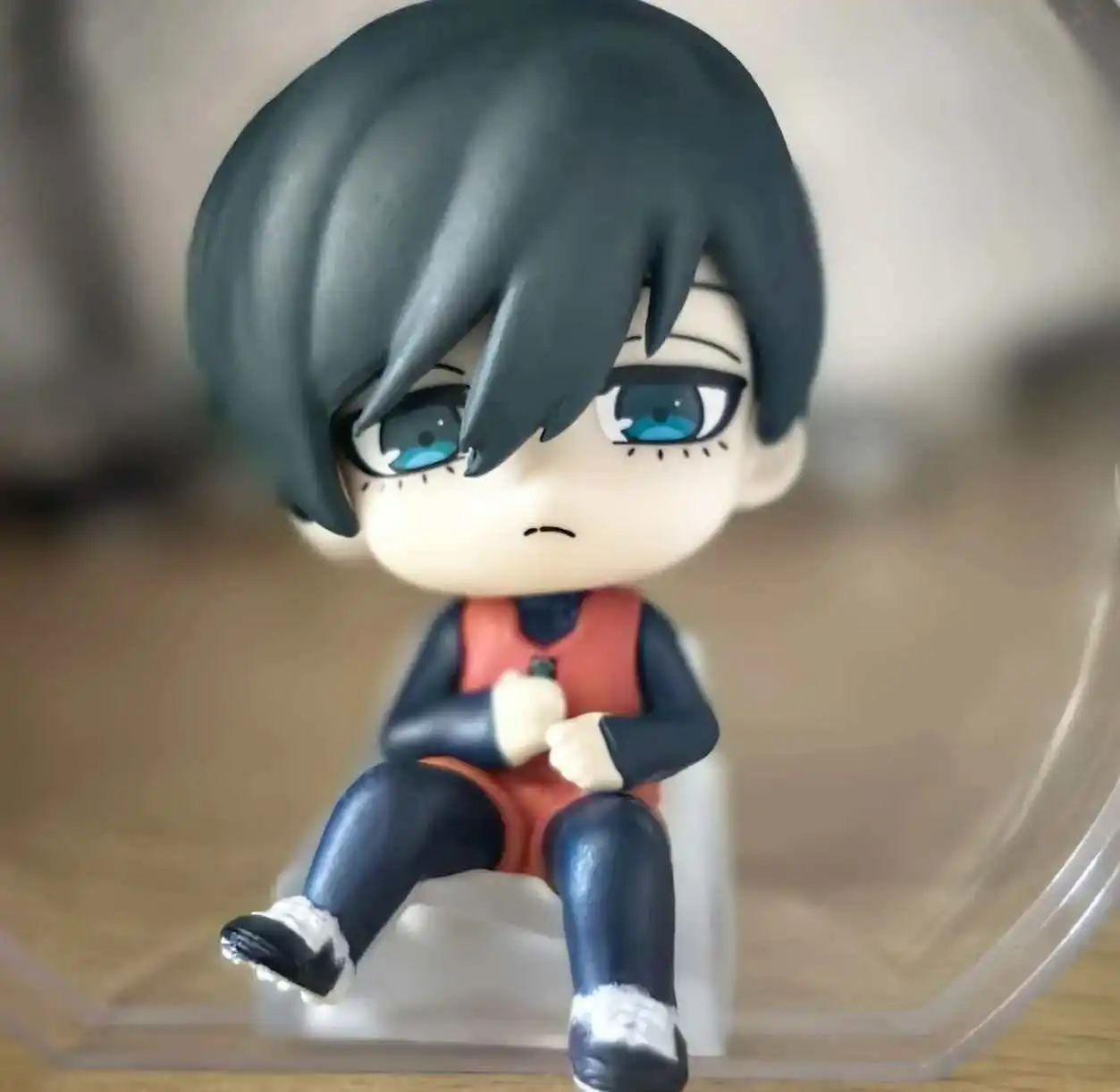 New In Stock Anime Blue Prison Sitting Posture Design Blind Box Figurine Toy Desktop Ornament For Fans' Holiday Surprise Gift
New In Stock Anime Blue Prison Sitting Posture Design Blind Box Figurine Toy Desktop Ornament For Fans' Holiday Surprise Gift