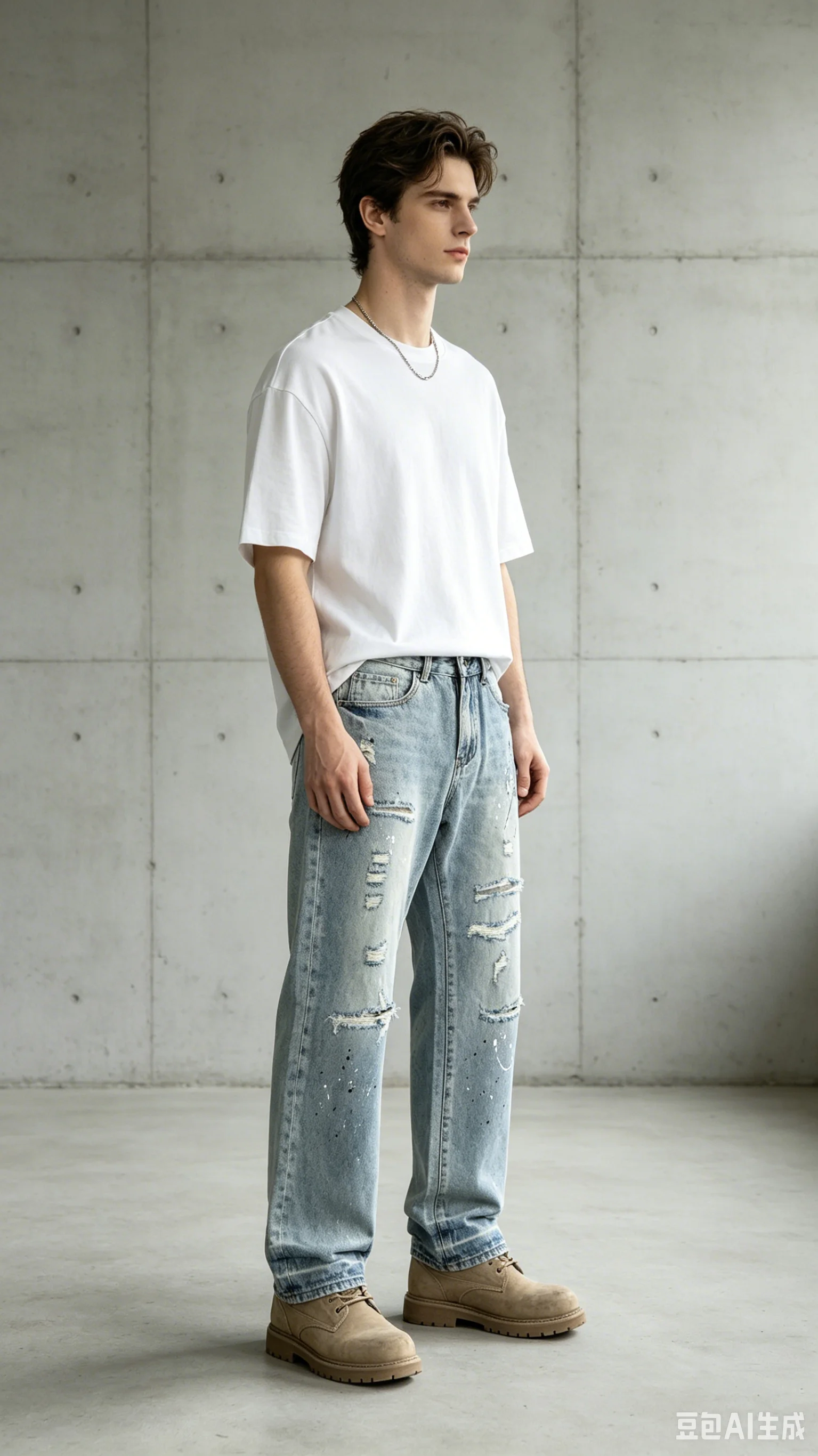 WK17 BLCG High Waist Super QualityUnisex Men Cotton Straight MID HIGH Streetwear Y2K Ripped Holes Washed Skater Style jeans
WK17 BLCG High Waist Super QualityUnisex Men Cotton Straight MID HIGH Streetwear Y2K Ripped Holes Washed Skater Style jeans