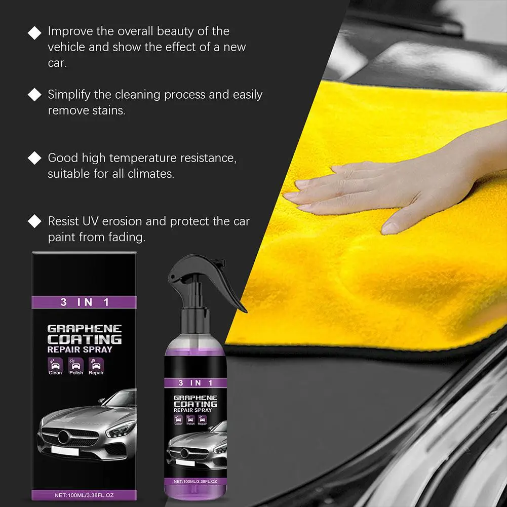 Car Polishing Spray Automotive Polish Ceramic Coating Paint Nano Crystal Protection Auto Spray Body Car Wax Coating Shiny C C5F8
Car Polishing Spray Automotive Polish Ceramic Coating Paint Nano Crystal Protection Auto Spray Body Car Wax Coating Shiny C C5F8