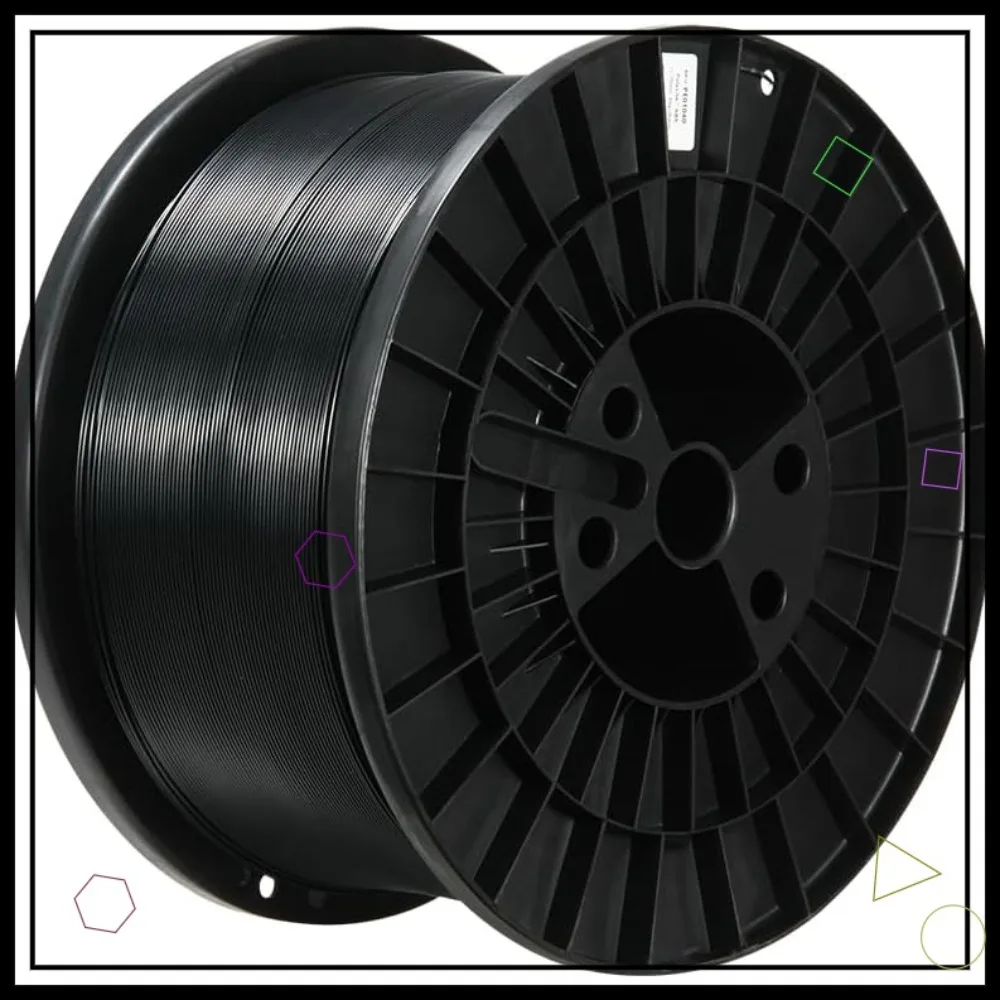 ABS Filament 1.75mm Black, 3D Printer Filament, Heat Resistant, Strong & Durable, 5kg Large Spool
ABS Filament 1.75mm Black, 3D Printer Filament, Heat Resistant, Strong & Durable, 5kg Large Spool