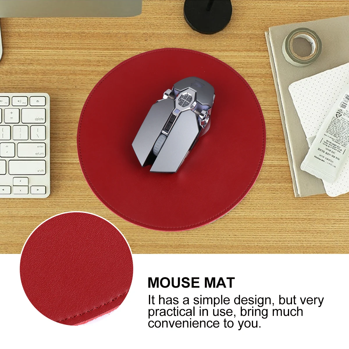 Round Pad Microfiber Soft Double Microfiber Mouse Pad Sided Design For Home Office Gaming Desktop Laptop Use
Round Pad Microfiber Soft Double Microfiber Mouse Pad Sided Design For Home Office Gaming Desktop Laptop Use