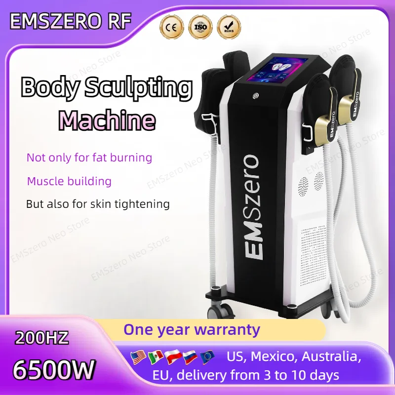 EMSZERO 6500 Вт машина для скульптуры Профессиональная машина для скульптуры тела 2024 EMS RF стимулятор мышц оборудование для коррекции фигуры
EMSZERO 6500 Вт машина для скульптуры Профессиональная машина для скульптуры тела 2024 EMS RF стимулятор мышц оборудование для коррекции фигуры