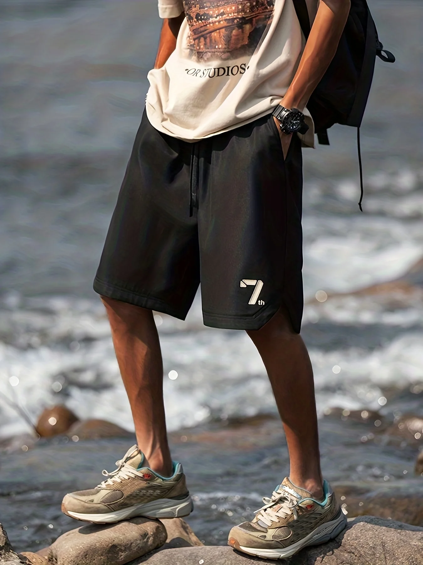 Men's Shorts, Color-Blocked Design, Simple Print, Breathable, Comfortable and Durable Fabrics, Casual, Sports, Outdoor
Men's Shorts, Color-Blocked Design, Simple Print, Breathable, Comfortable and Durable Fabrics, Casual, Sports, Outdoor