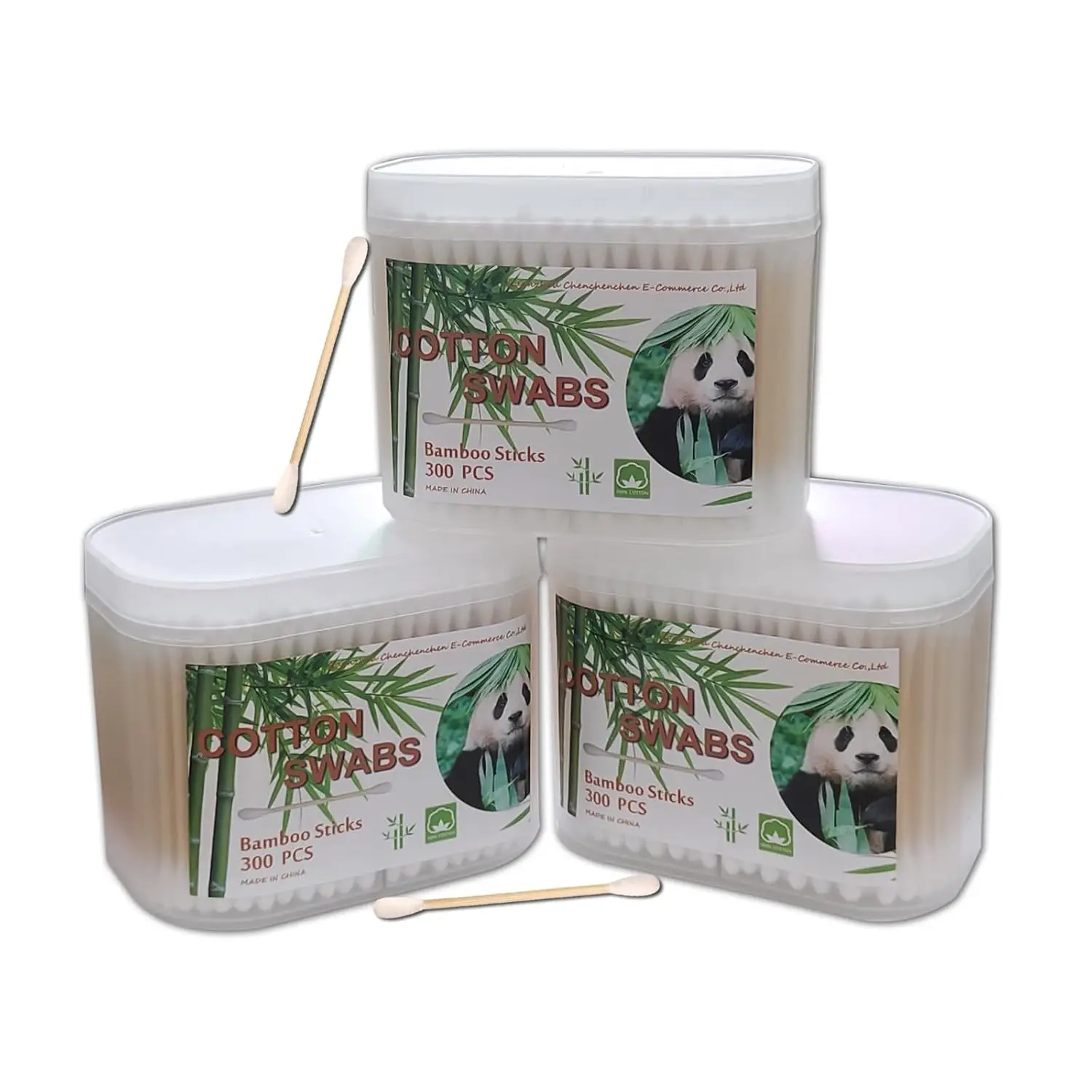 Bamboo Cotton Swabs 900ct, Natural Cotton Buds with Larger Tips for Personal Care, 3 Pack Biodegradable Cotton Tips
Bamboo Cotton Swabs 900ct, Natural Cotton Buds with Larger Tips for Personal Care, 3 Pack Biodegradable Cotton Tips