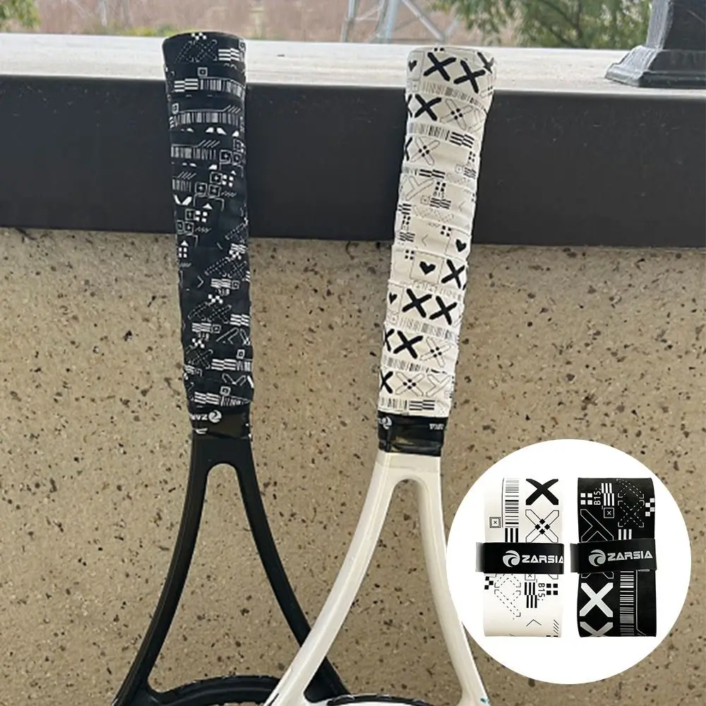 Black White Badminton Racket Overgrips Printing Self-adhesive Non-Slip Grip Tape Fishing Rod Shock Absorption Over Grips
Black White Badminton Racket Overgrips Printing Self-adhesive Non-Slip Grip Tape Fishing Rod Shock Absorption Over Grips