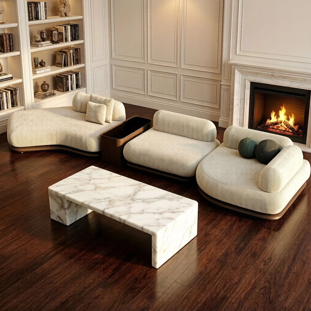 High-end fabric sofa, gray sofa, splicing sofa, modern luxury living room sofa set furniture
High-end fabric sofa, gray sofa, splicing sofa, modern luxury living room sofa set furniture