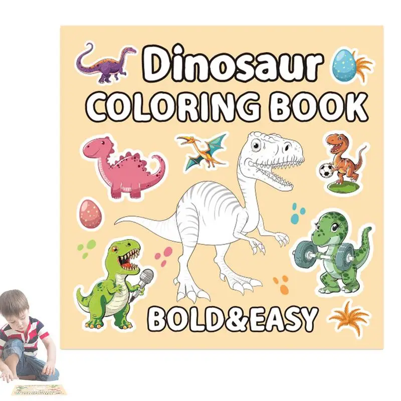 Dinosaur Coloring Book Educational Cartoon Coloring Book Art Coloring Books For Toddler 4 Cute 40 Pages Painting Book For Early
Dinosaur Coloring Book Educational Cartoon Coloring Book Art Coloring Books For Toddler 4 Cute 40 Pages Painting Book For Early