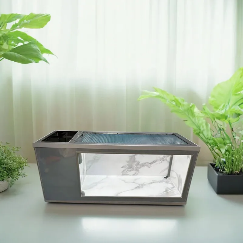 Koi side filter fish tank fish pond large tropical fish viewing tank small
Koi side filter fish tank fish pond large tropical fish viewing tank small