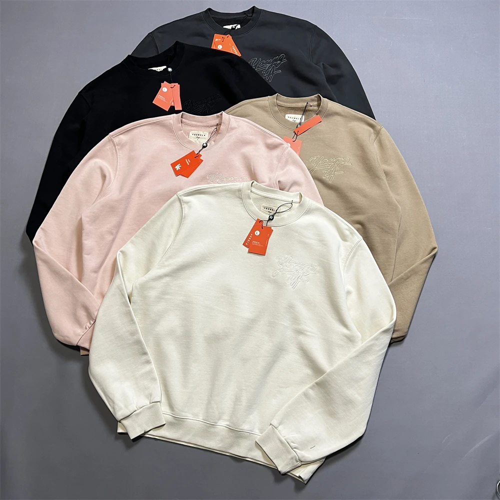 Американский свитшот из чистого хлопка YLA High ammage Fce, свободный повседневный спортивный модный круглый свитшот с вышивкой
Американский свитшот из чистого хлопка YLA High ammage Fce, свободный повседневный спортивный модный круглый свитшот с вышивкой