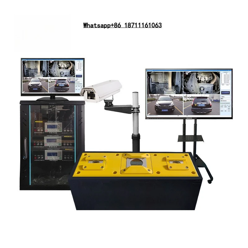 Customizable 4 Million Pixels Vehicle Inspection System UVSS/UVIS IP68 Protection 180 Field View Remote Control Automatic