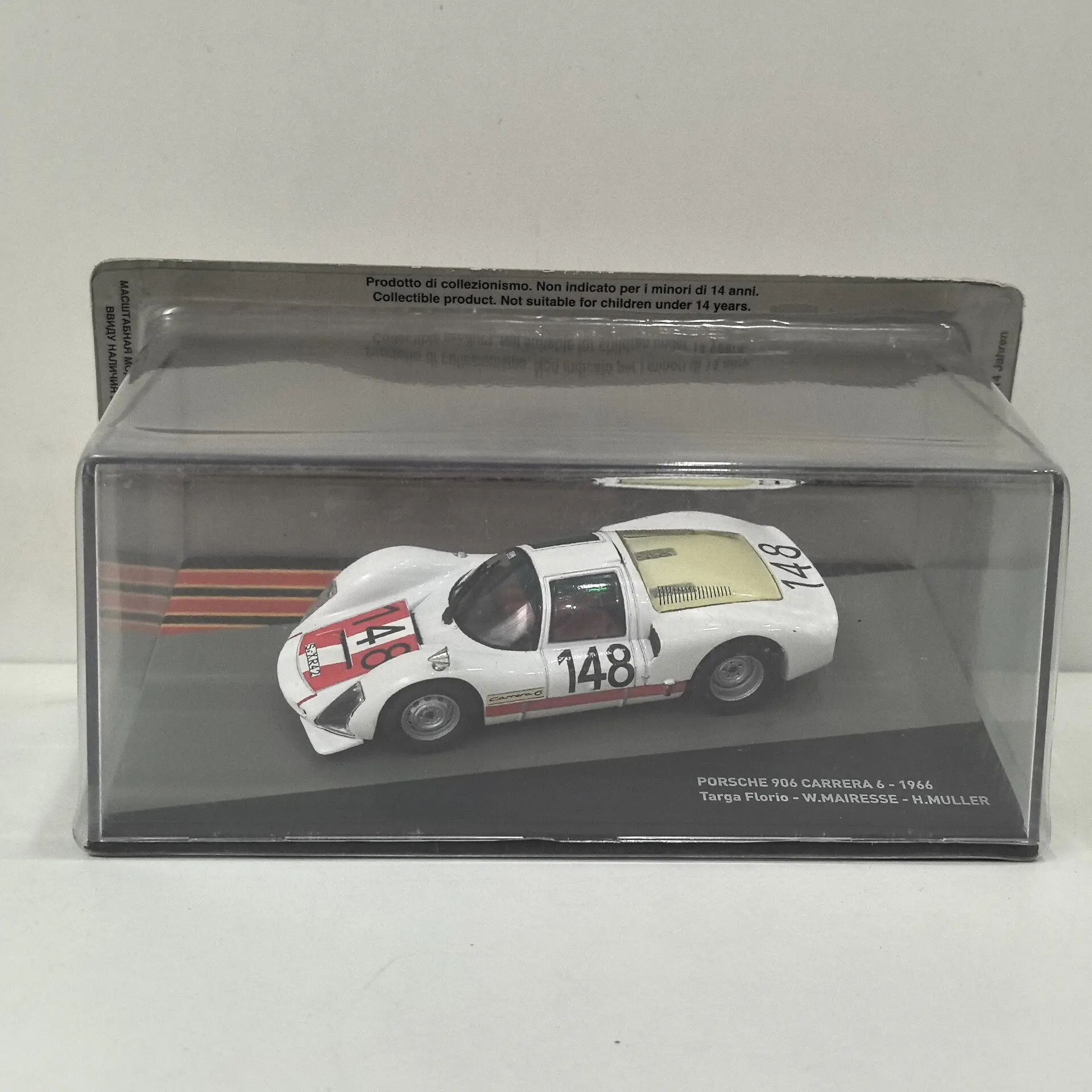 Diecast IXO 1/43 Scale PORSCHE 906 CARRERA 1966 # 148 Racing 5E Alloy Car Model
Diecast IXO 1/43 Scale PORSCHE 906 CARRERA 1966 # 148 Racing 5E Alloy Car Model