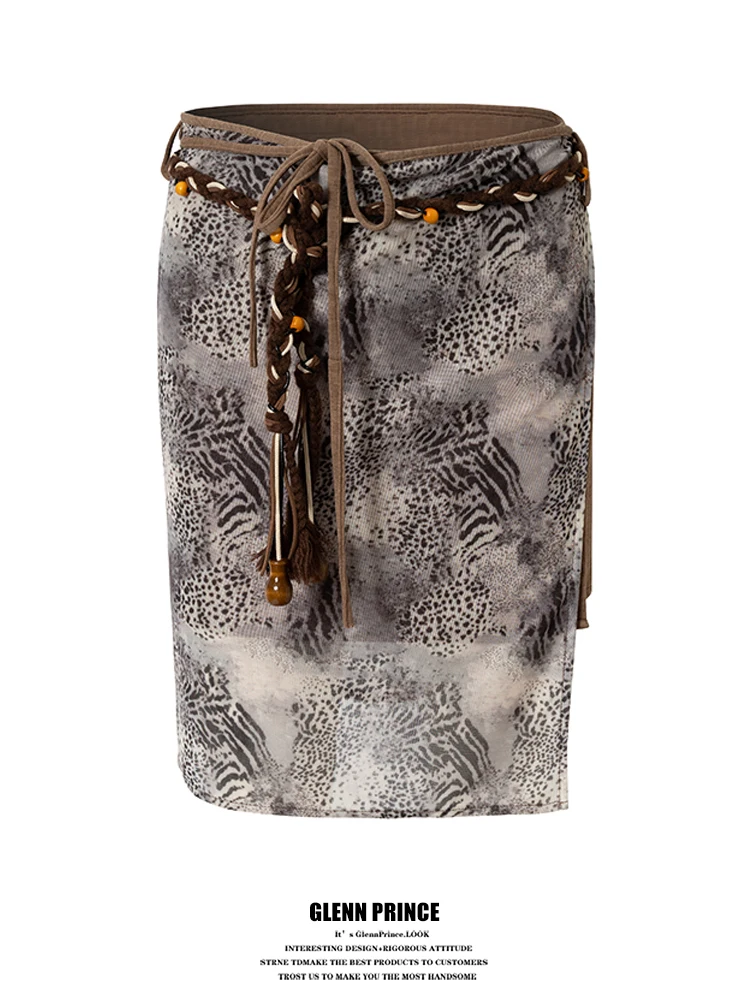 Bomiecia Bohemian Waist Corded Leopard Print Half Skirt Women's Beautiful Slimming Bodycon Skirt A-Line Silhouette
Bomiecia Bohemian Waist Corded Leopard Print Half Skirt Women's Beautiful Slimming Bodycon Skirt A-Line Silhouette