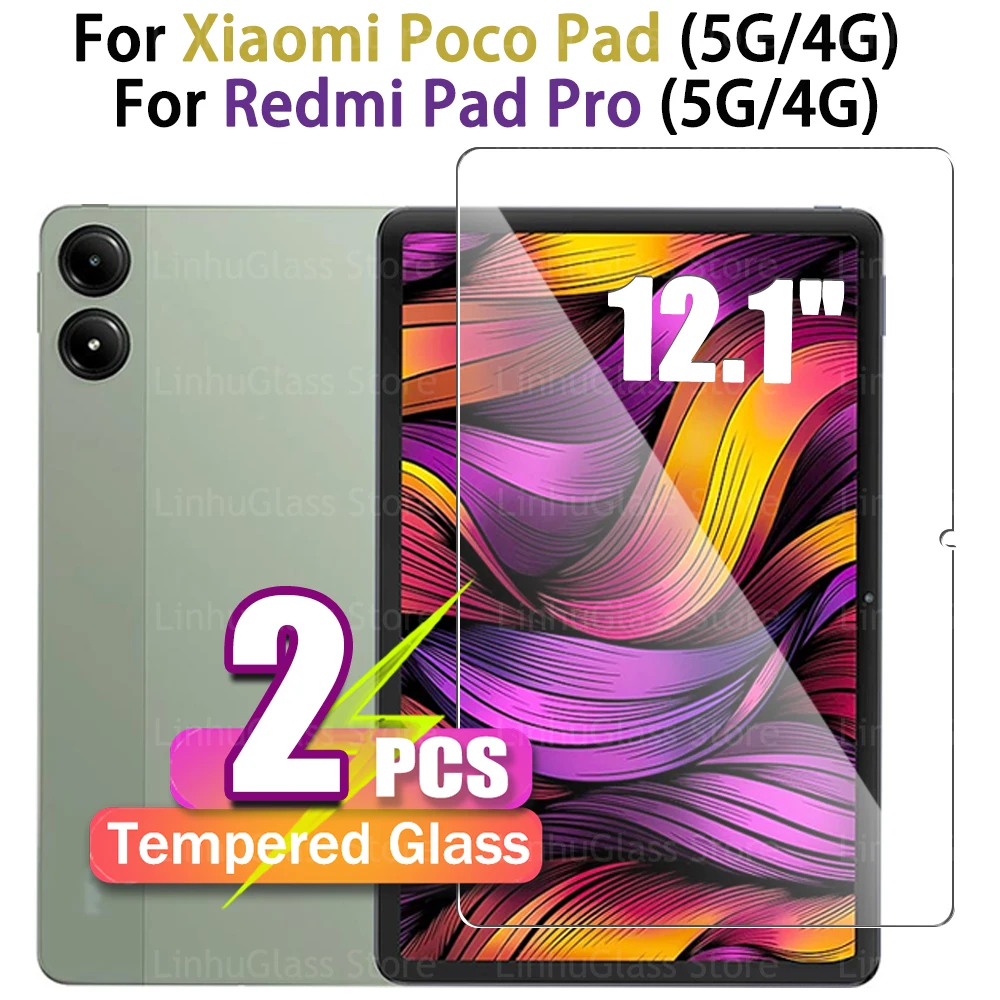 Защитная пленка для экрана планшета 12,1 дюйма для Xiaomi POCO Pad / Redmi Pad Pro 4G 5G, антибликовая, без пузырьков, премиум-класса, из закаленного стекла
Защитная пленка для экрана планшета 12,1 дюйма для Xiaomi POCO Pad / Redmi Pad Pro 4G 5G, антибликовая, без пузырьков, премиум-класса, из закаленного стекла