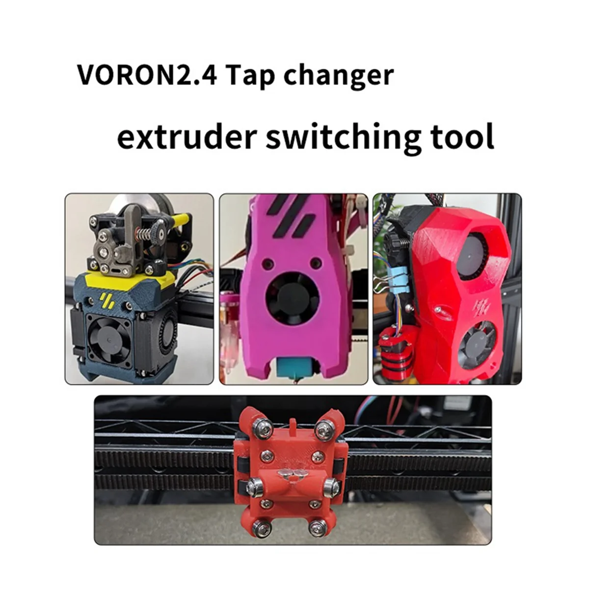 A02R для Voron 2,4, 350 мм, переключатель экструдера Tapchanger, комплект инструментов, экструдер Stealthburner, алюминиевые профили и крепеж
A02R для Voron 2,4, 350 мм, переключатель экструдера Tapchanger, комплект инструментов, экструдер Stealthburner, алюминиевые профили и крепеж