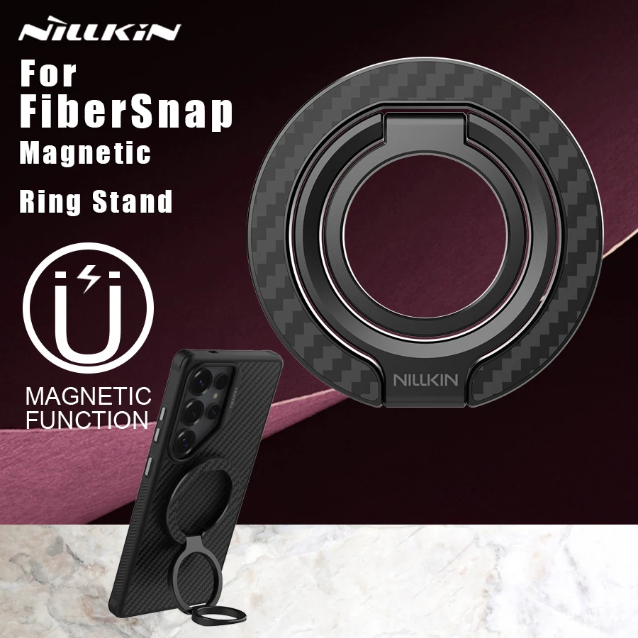 FiberSnap Magnetic Ring Stand for iPhone 16 15 14 13 12 Pro Max Nillkin Strong Magnet Holder for SamsungS25 S24 S23 S22 S21Ultra
FiberSnap Magnetic Ring Stand for iPhone 16 15 14 13 12 Pro Max Nillkin Strong Magnet Holder for SamsungS25 S24 S23 S22 S21Ultra