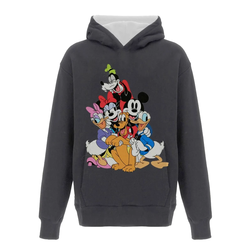 Пуловеры с капюшоном Disney для мальчиков и девочек Happy Micky с принтом «Лучшие друзья», мягкие, удобные, стильные, свободного кроя, большие размеры, осень-зима
Пуловеры с капюшоном Disney для мальчиков и девочек Happy Micky с принтом «Лучшие друзья», мягкие, удобные, стильные, свободного кроя, большие размеры, осень-зима