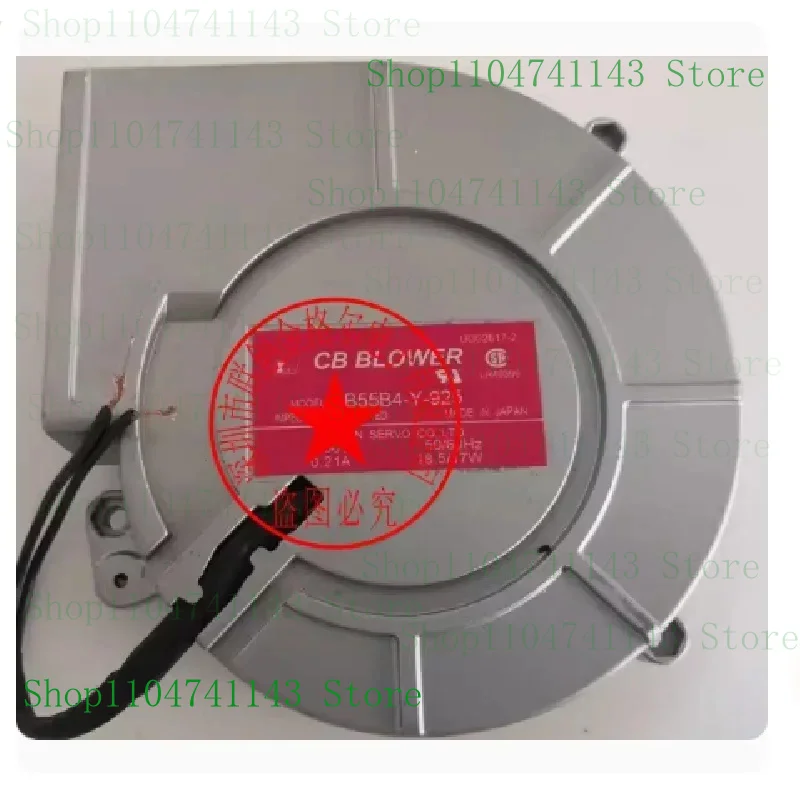 Original Japanese imported centrifugal blower CB55B4-Y-925 100V 0.21A 18.5/17W
Original Japanese imported centrifugal blower CB55B4-Y-925 100V 0.21A 18.5/17W