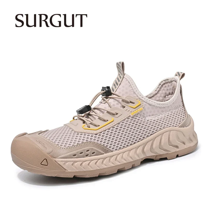 SURGUT Brand Comfortable Thick Soft Outsole Casual Men Shoes Plus Size Spring Summer Mesh Breathable Shoes Driving Shoes Men
SURGUT Brand Comfortable Thick Soft Outsole Casual Men Shoes Plus Size Spring Summer Mesh Breathable Shoes Driving Shoes Men