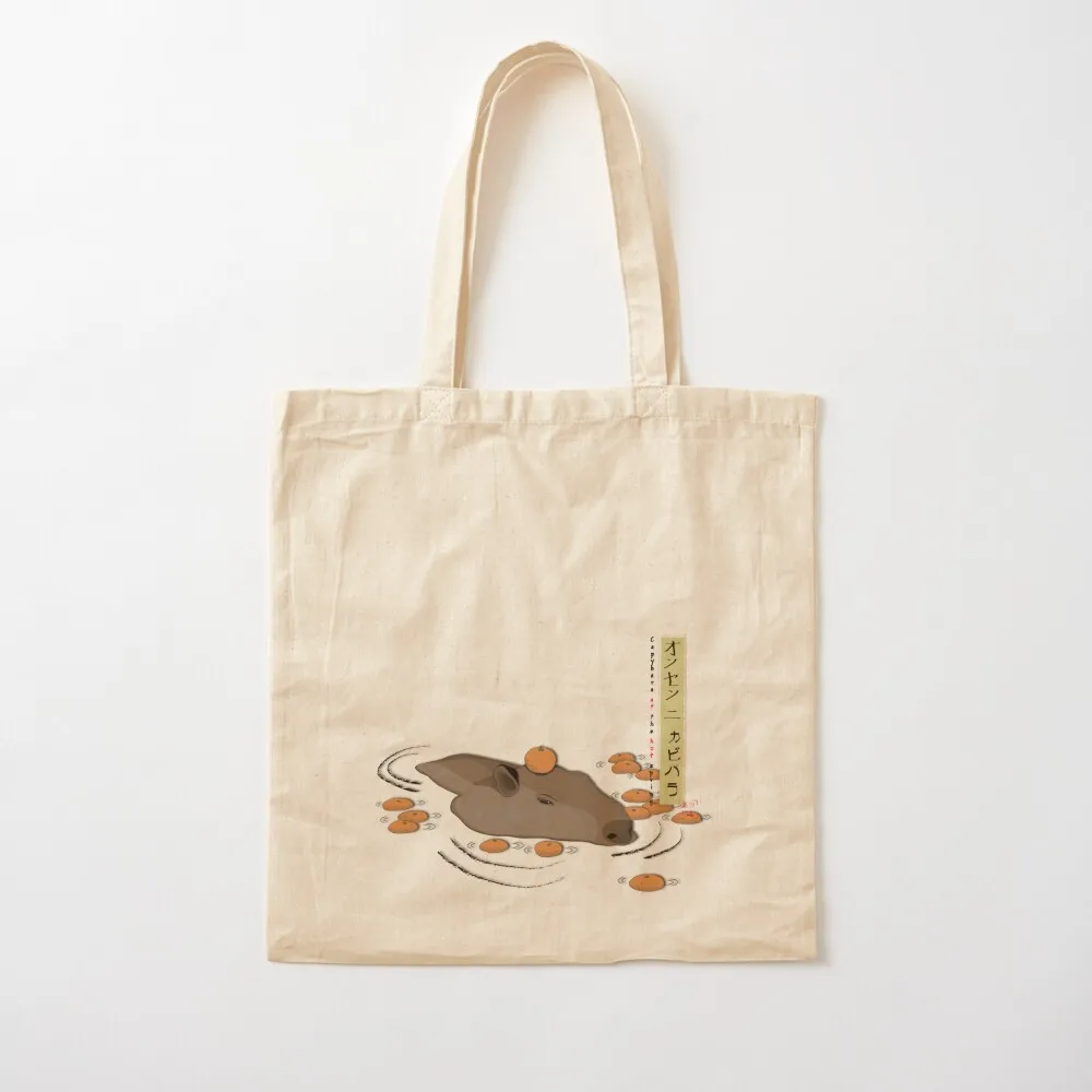 Onsen ni kapibara Tote Bag Lady bags Big bag women shopper bag women canvas tote bags men
Onsen ni kapibara Tote Bag Lady bags Big bag women shopper bag women canvas tote bags men