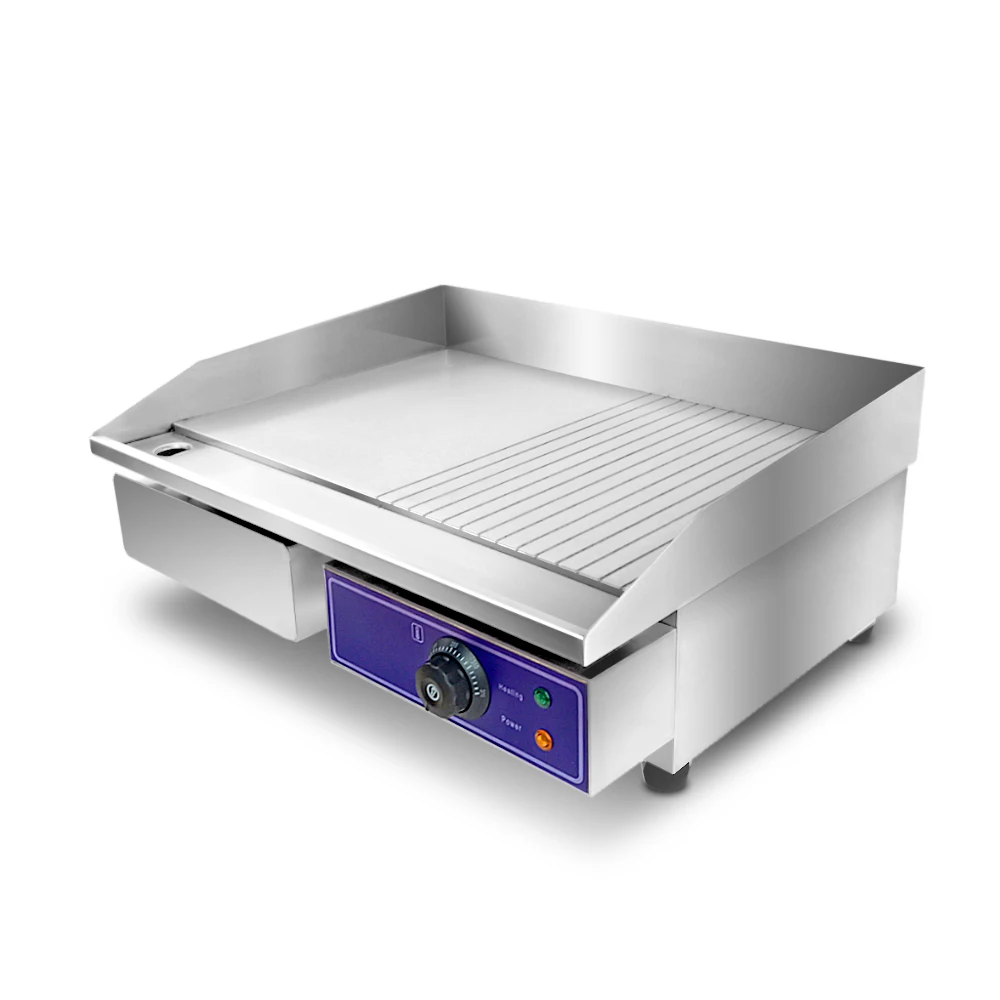 New Design Electric Griddle Commercial Counter Top Multi-functional Flat Plate Stainless Steel Burger BBQ Grills
New Design Electric Griddle Commercial Counter Top Multi-functional Flat Plate Stainless Steel Burger BBQ Grills