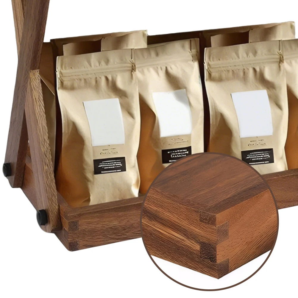 Wooden 2-Tier Coffee Station Organizer Large Capacity Countertop Rack Kitchen Storage Holder for Coffee Bar Accessories
Wooden 2-Tier Coffee Station Organizer Large Capacity Countertop Rack Kitchen Storage Holder for Coffee Bar Accessories