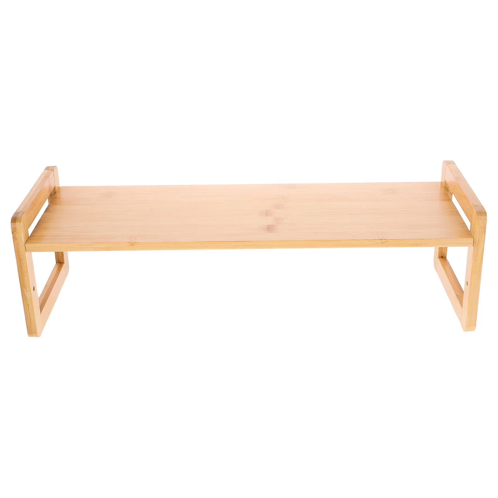 Bamboo Storage Rack Monitor Riser Computer Shelf Screen Stand Desk Organizer Bamboo Color Single Layer Adjustable for Dorm
Bamboo Storage Rack Monitor Riser Computer Shelf Screen Stand Desk Organizer Bamboo Color Single Layer Adjustable for Dorm