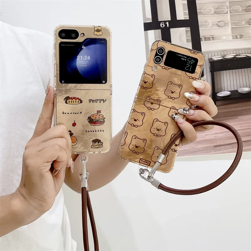 Line Dog Gold Phone Case for Samsung Galaxy Z Flip 6 5 4 3 Protective Back Cover for ZFlip4 ZFlip5 ZFlip6 Case
Line Dog Gold Phone Case for Samsung Galaxy Z Flip 6 5 4 3 Protective Back Cover for ZFlip4 ZFlip5 ZFlip6 Case