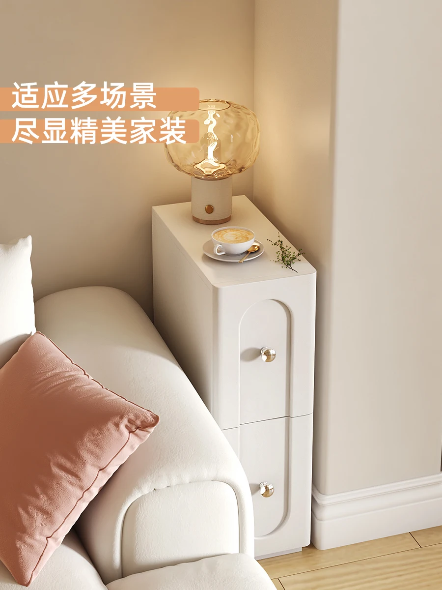 Cream wind ultra-narrow bedside table small 20cm bedroom mini bedside cabinet extremely narrow bedside crevice cabinet
Cream wind ultra-narrow bedside table small 20cm bedroom mini bedside cabinet extremely narrow bedside crevice cabinet