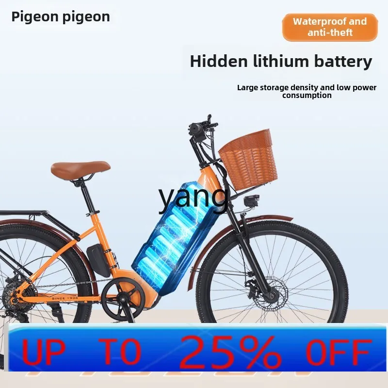 LMM lithium battery female commuter bicycle travel lightweight power battery electric vehicle
LMM lithium battery female commuter bicycle travel lightweight power battery electric vehicle