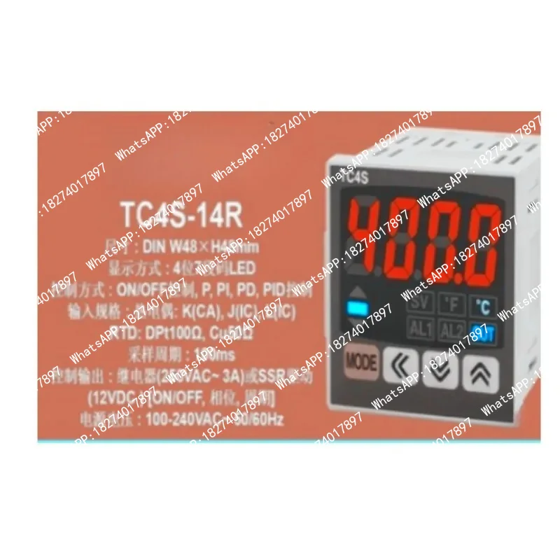 Temperature controller TCN4S-24R TCN4S-22R TC4S-24R TC4S-14R TCN4L-24R
Temperature controller TCN4S-24R TCN4S-22R TC4S-24R TC4S-14R TCN4L-24R