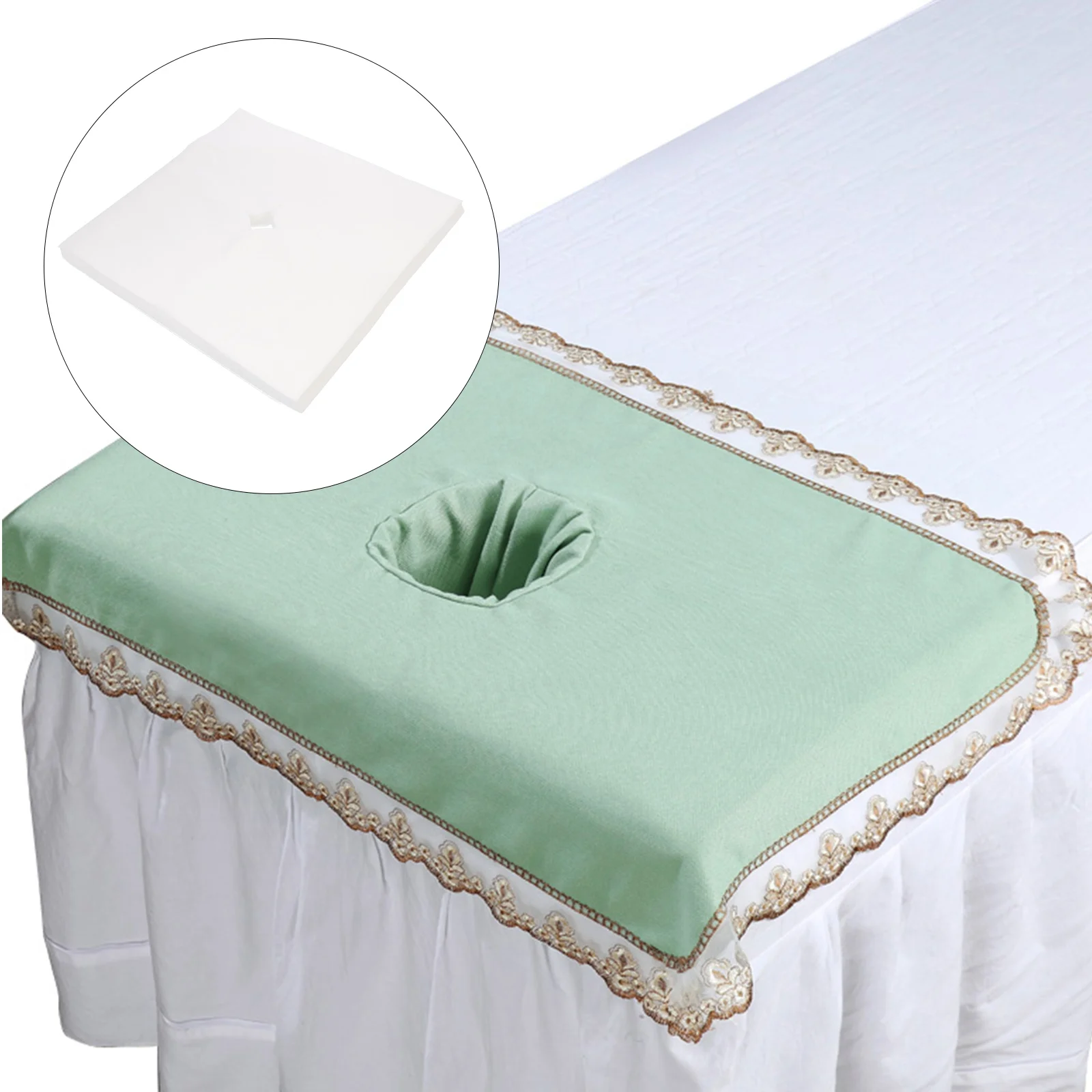 100pcs Disposable Beauty Hole Towel Non Woven Fabric Covers Face Pillow Massage Headrest Pad Spa Salon Use Safe Cozy Protection
100pcs Disposable Beauty Hole Towel Non Woven Fabric Covers Face Pillow Massage Headrest Pad Spa Salon Use Safe Cozy Protection