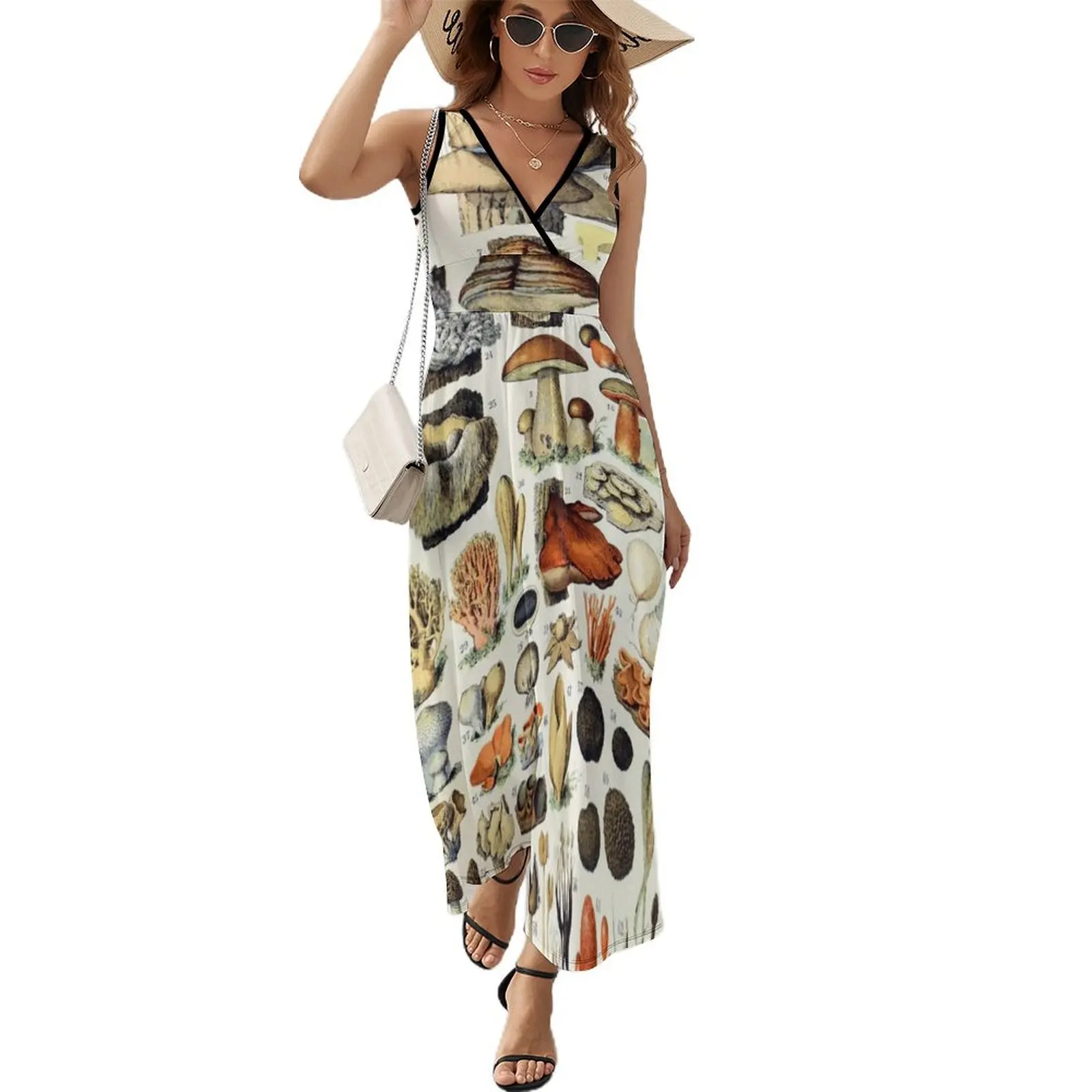 Adolphe Millot - Champignons A - French vintage poster Sleeveless Dress summer dress womens 2024 dress women elegant luxury
Adolphe Millot - Champignons A - French vintage poster Sleeveless Dress summer dress womens 2024 dress women elegant luxury