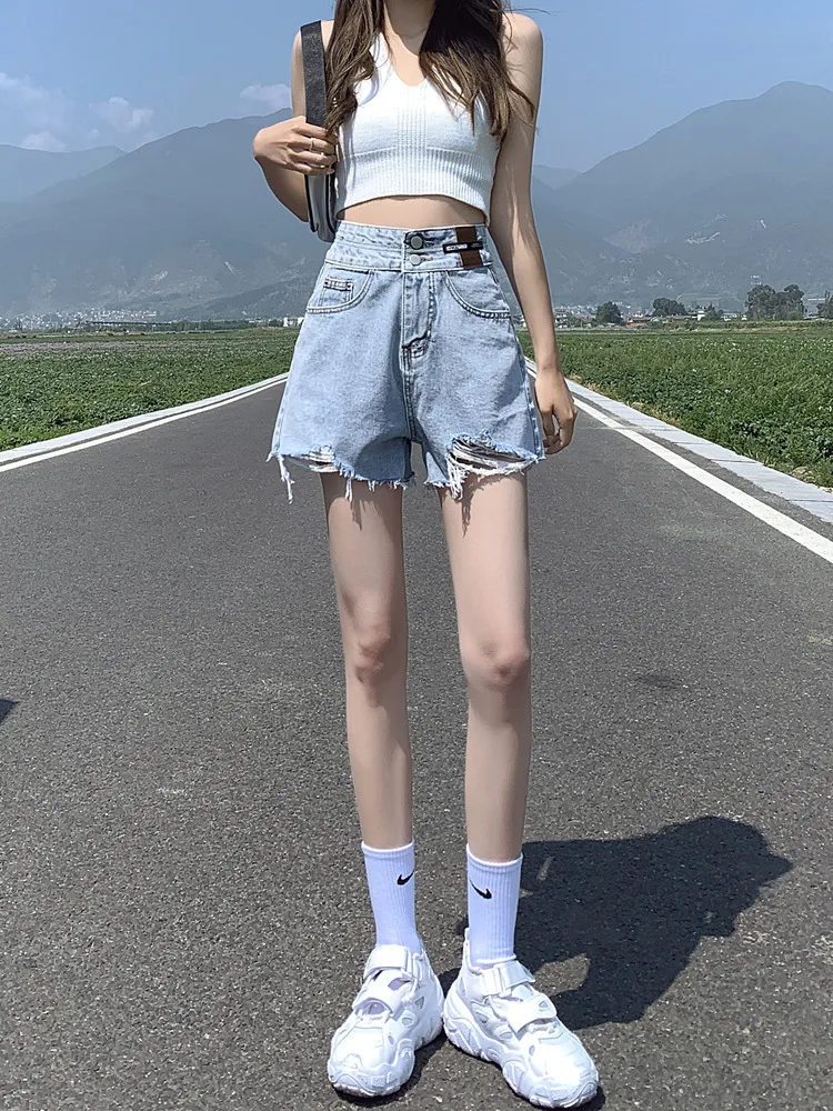 Jeans Shorts Women S-5XL Fashion Leisure Simple Denim High Waist Popular New Ladies Chic Female Street Harajuku Vintage
Jeans Shorts Women S-5XL Fashion Leisure Simple Denim High Waist Popular New Ladies Chic Female Street Harajuku Vintage