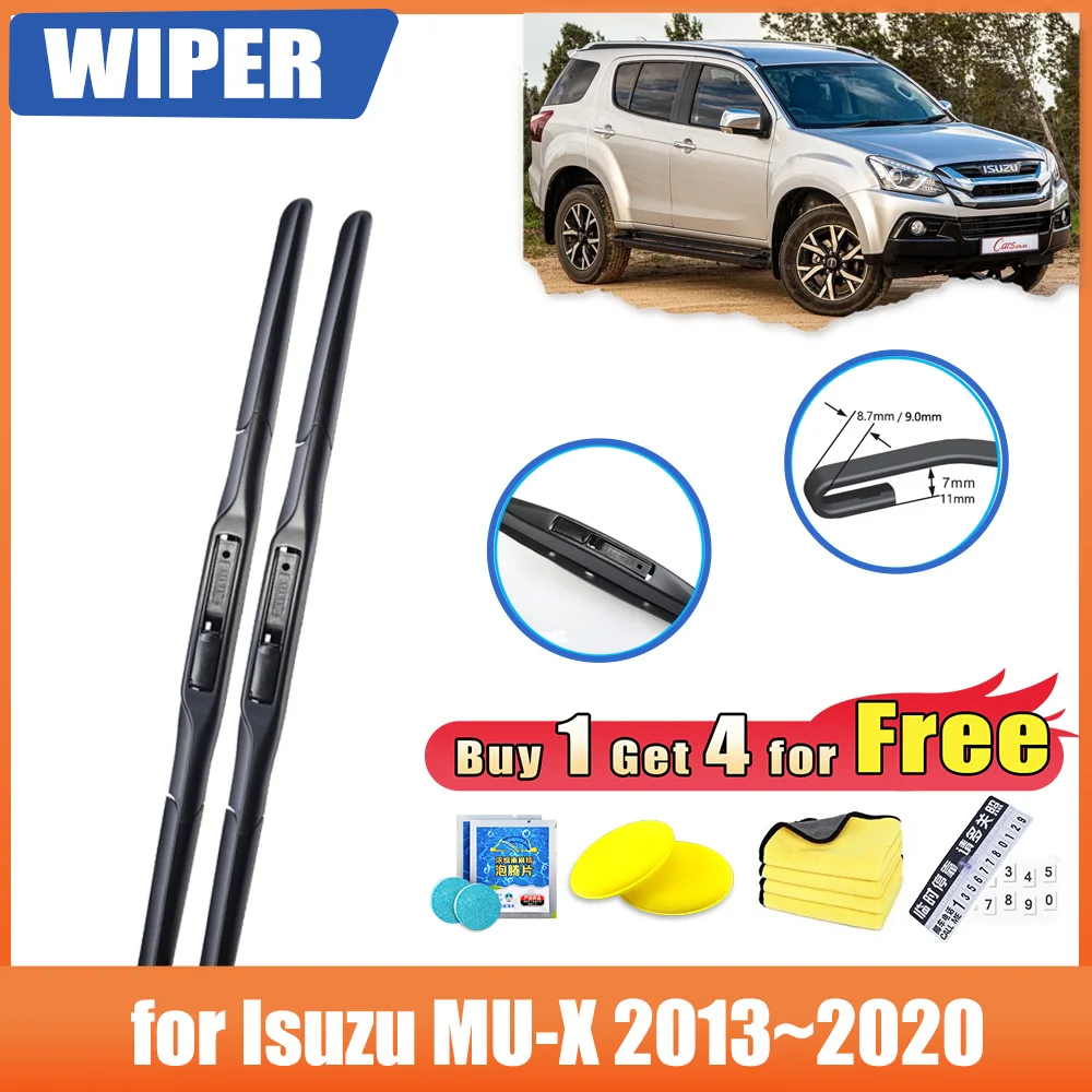 for Isuzu MU-X MUX MU X 2019 2017 2016 2015 2013~2020 Accessorie U J Hook Car Front Window Wipers Blades Brushes Winter Cleaning
for Isuzu MU-X MUX MU X 2019 2017 2016 2015 2013~2020 Accessorie U J Hook Car Front Window Wipers Blades Brushes Winter Cleaning
