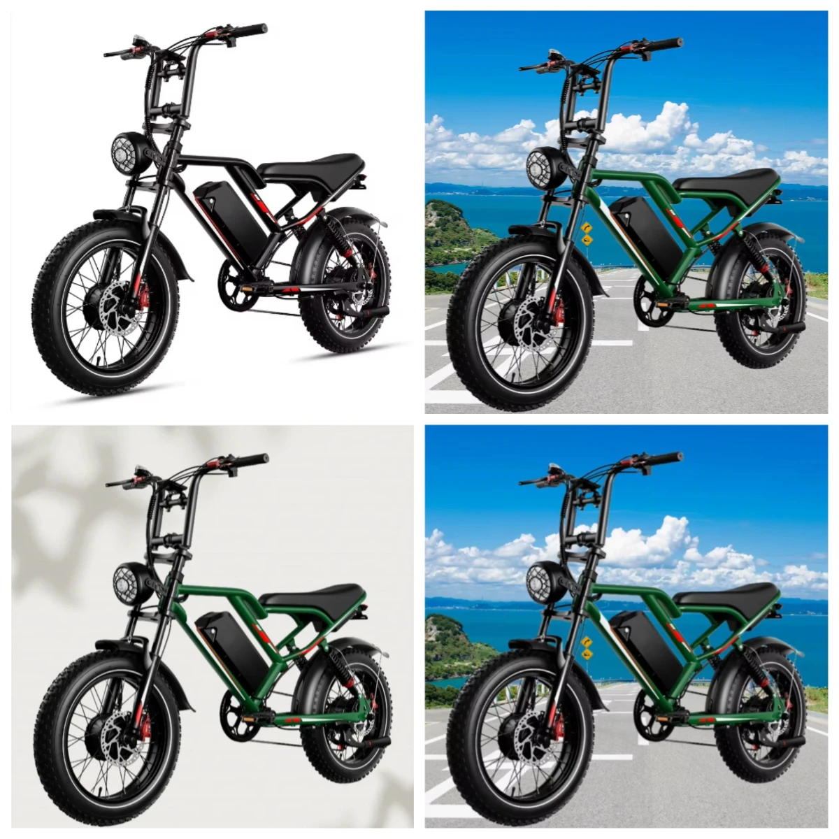 Zuimi High-end EU USA Warehouse Stock V8 H9 750W 1000W Ebike Full Suspension E-bike Electric Bike Mountain Fat Tire
Zuimi High-end EU USA Warehouse Stock V8 H9 750W 1000W Ebike Full Suspension E-bike Electric Bike Mountain Fat Tire