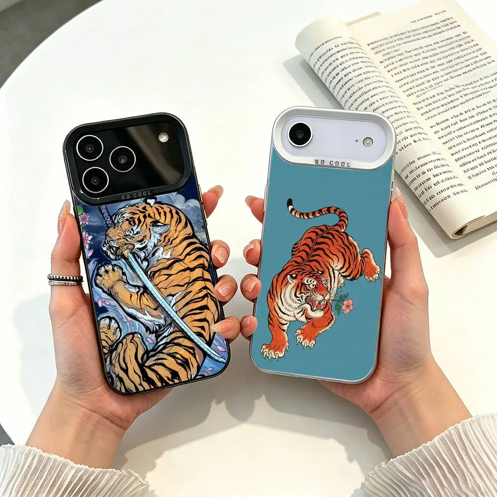 Ukiyo-e Style Tiger Tortoise Print Phone Case For IPhone17 11 12 13 14 15 16 Pro Max Plus Cover Colored Silver Funda Bumber
Ukiyo-e Style Tiger Tortoise Print Phone Case For IPhone17 11 12 13 14 15 16 Pro Max Plus Cover Colored Silver Funda Bumber